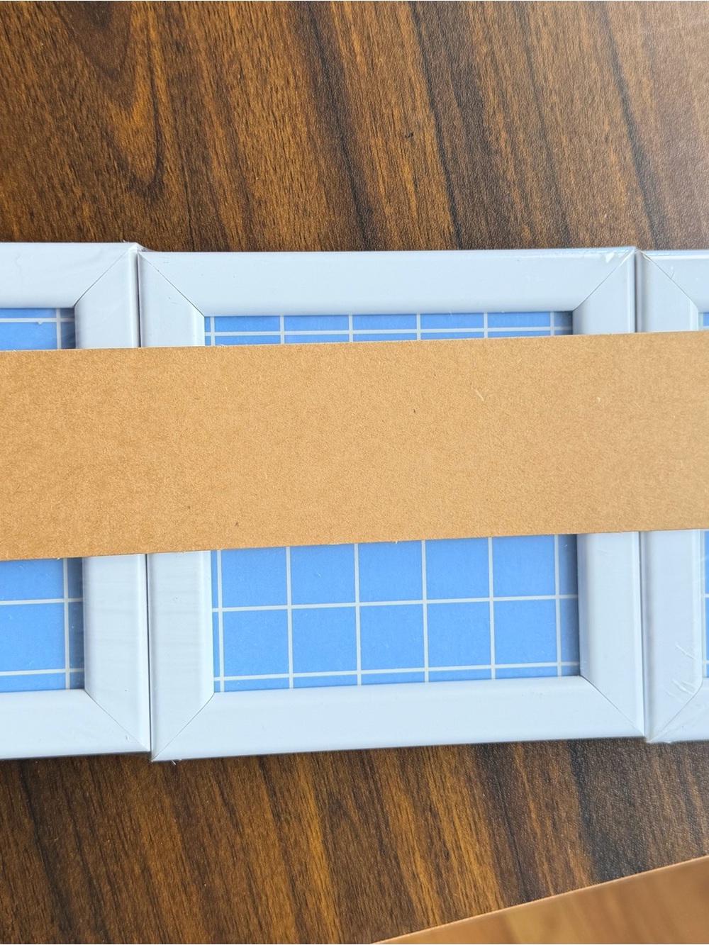 White Plastic Multi-Opening Photo Frame - White